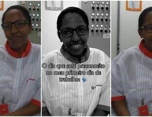 Noemi foi vítima de racismo em seu primeiro dia de trabalh9